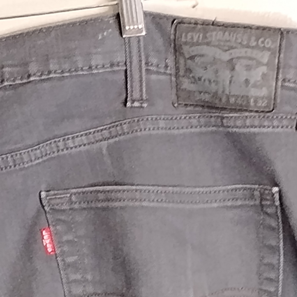 Levi's 541,Men's ,Gray ,Denim Jeans, 5-Pocket, Button, Charcoal, Baggy 541,Y2k
